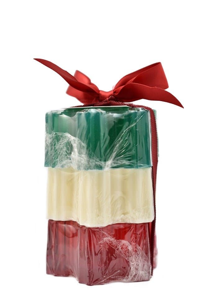 Christmas Snowflake Soap Trio Set - Premium Kit from Escents Aromatherapy Canada -  !